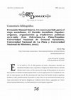 Research paper thumbnail of Comentario bibliográfico: Fernando Manuel Suárez, Un nuevo partido para el viejo socialismo. El Partido Socialista Popular: orígenes, organización y tradiciones políticas, 1972-1982