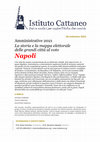 Research paper thumbnail of Napoli. Amministrative 2021. La storia e la mappa elettorale delle grandi città al voto