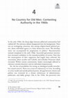 Research paper thumbnail of No Country for Old Men. Contesting Authority in the 1960s