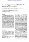 Research paper thumbnail of Orienteering performance and ingestion of glucose and glucose polymers