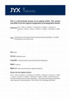 Research paper thumbnail of Training Volume and Intensity of Physical Activity among Young Athletes: The Health Promoting Sports Club (HPSC) Study