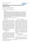 Research paper thumbnail of Assessment of the olive territory thrung bio-morphological and geographical analysis