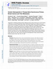 Research paper thumbnail of Genetic Heterogeneity in Therapy-Naïve Synchronous Primary Breast Cancers and Their Metastases