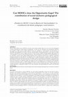 Research paper thumbnail of ¿Pueden los MOOC Cerrar la Brecha de Oportunidades?: La contribución del diseño pedagógico social inclusivo