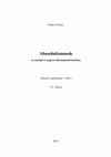 Research paper thumbnail of Abszolutizmusok az európai és magyar jogtörténetben [Absolutism in the European and Hungarian legal history] (Hungarian)