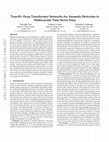 Research paper thumbnail of TranAD: Deep Transformer Networks for Anomaly Detection in Multivariate Time Series Data