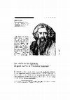 Research paper thumbnail of La unión de las Iglesias, el gran sueño de Vladimir Soloviev