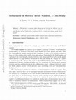 Research paper thumbnail of Refinement of Metrics: Erdős Number, a Case Study