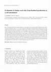 Research paper thumbnail of Evaluation of chañar seed cake from biodiesel production as a soil amendment