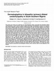 Research paper thumbnail of Dermatoglyphics in Idiopathic Primary Dilated Cardiomyopathy in South Southern Nigeria