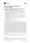 Research paper thumbnail of A Review of Bioinsecticidal Activity of Solanaceae Alkaloids