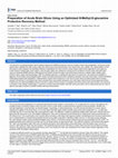 Research paper thumbnail of Preparation of Acute Brain Slices Using an Optimized N-Methyl-D-glucamine Protective Recovery Method