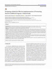 Research paper thumbnail of Designing a Model for Effective Implementation of Promoting Natural Childbirth Program: A Mixed Study