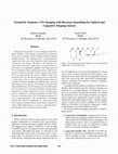 Research paper thumbnail of Geometric Sequence (GS) imaging with Bayesian smoothing for optical and capacitive imaging sensors