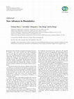 Research paper thumbnail of New Advances in Biostatistics