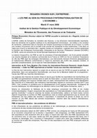 Research paper thumbnail of Aider les PME exportatrices et faciliter l’accès aux marchés internationaux