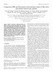 Research paper thumbnail of Comparative EPR and fluorescence conformational studies of fully active spin-labeled melanotropic peptides