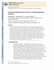 Research paper thumbnail of Estrogen and mitochondria function in cardiorenal metabolic syndrome