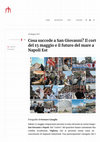 Research paper thumbnail of Cosa succede a San Giovanni? Il corteo del 15 maggio e il futuro del mare a Napoli Est