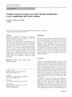 Research paper thumbnail of Urethral erosion of a bone screw after internal urethrotomy: a rare complication after pelvic trauma