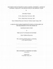 Research paper thumbnail of Documentation of inquiry-based learning : fostering a sense of wonder, curiousity and imagination in the primary years