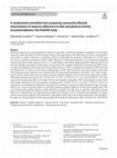 Research paper thumbnail of A randomized controlled trial comparing community lifestyle interventions to improve adherence to diet and physical activity recommendations: the VitalUM study