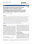 Research paper thumbnail of Butenolide derivatives from the fungus Aspergillus terreus and their radical scavenging activity and protective activity against glutamate-induced excitotoxicity