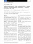 Research paper thumbnail of Indigenous perspectives on the desired attributes of medical graduates practising in remote communities: A Northwest Queensland pilot study