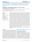 Research paper thumbnail of The role of tissue Renin-Angiotensin-aldosterone system in the development of endothelial dysfunction and arterial stiffness