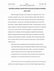 Research paper thumbnail of Blended Learning and Second Language Teaching in Higher Education