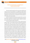 Research paper thumbnail of Editorial: "Apropriações e ressignificações na arte e no pensamento"