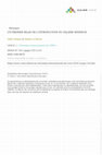 Research paper thumbnail of Un premier bilan de l�introduction du salaire minimum