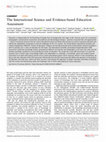 Research paper thumbnail of The International Science and Evidence-based Education Assessment