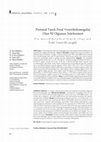 Research paper thumbnail of Prenatal Tanılı Fetal Ventrikülomegalisi Olan 92 Olgunun İrdelenmesi