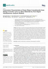 Research paper thumbnail of Conversion Characteristics of Some Major Cannabinoids from Hemp (Cannabis sativa L.) Raw Materials by New Rapid Simultaneous Analysis Method