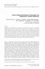 Research paper thumbnail of Parent-offspring similarity in personality and adolescents' problem behaviour