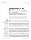 Research paper thumbnail of {"__content__"=>"Characterization of the Skin Microbiota of the Cane Toadin Puerto Rico and Costa Rica.", "i"=>{"__content__"=>"Rhinella cf. marina"}}