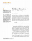 Research paper thumbnail of The 2019 European Elections on Twitter between Populism, Euroscepticism and Nationalism: The Case of Italy