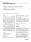 Research paper thumbnail of Simultaneous biodegradation of organic (chlorophenols) and inorganic compounds from secondary sludge of pulp and paper mill by Eisenia fetida