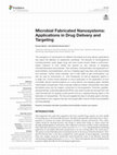 Research paper thumbnail of Microbial Fabricated Nanosystems: Applications in Drug Delivery and Targeting