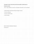 Research paper thumbnail of The impacts of teacher characteristics and classroom quality on child outcomes in Kentucky preschools