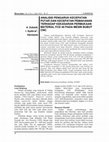 Research paper thumbnail of Analisis Pengaruh Kecepatan Putar Dan Kecepatan Pemakanan Terhadap Kekasaran Permukaan Material FCD 40 Pada Mesin Bubut CNC