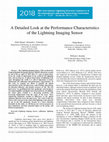 Research paper thumbnail of A Detailed Look at the Performance Characteristics of the Lightning Imaging Sensor