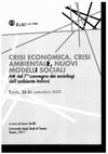 Research paper thumbnail of Note metodologiche sulla costruzione di una scala atta a misurare la sensibilità per la difesa della natura e alcune proposte