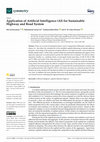 Research paper thumbnail of Application of Artificial Intelligence (AI) for Sustainable Highway and Road System