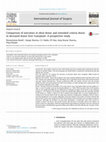 Research paper thumbnail of Comparison of outcomes in ideal donor and extended criteria donor in deceased donor liver transplant: a prospective study