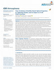 Research paper thumbnail of Time Evolution of Satellite‐Based Optical Properties in Lightning Flashes, and its Impact on GLM Flash Detection