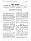 Research paper thumbnail of Book Review: Kozleski, E. B., & Thorius, K. K. (Eds.). (2014). Ability, equity, and cul- ture: Sustaining inclusive urban education reform. New York, NY: Teach- ers College Press. 272 pp., ISBN-13: 978-0807754924 (pbk), $34.95