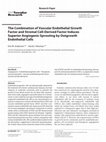 Research paper thumbnail of The Combination of Vascular Endothelial Growth Factor and Stromal Cell-Derived Factor Induces Superior Angiogenic Sprouting by Outgrowth Endothelial Cells