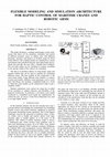 Research paper thumbnail of Flexible Modeling And Simulation Architecture For Haptic Control Of Maritime Cranes And Robotic Arm